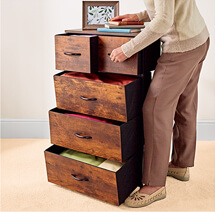 Chorley Fabric Storage Drawers - HB953